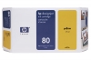 Original Ink Cartridge yellow  HP No. 80 Y, C4873A