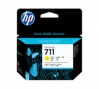 Original Pack of 3 Ink Cartridges yellow  HP No. 711 Y*3, CZ136A