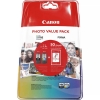 Originalios spausdinimo galvutės, „Valuepack“ (juoda, spalvota) + 50 foto popieriaus lapų 10 x 15 cm  Canon PG540L, CL541XL, 5224B007