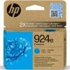 Original Ink Cartridge cyan  HP No. 924e c, 4K0U7NE