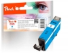 Peach rašalo kasetė, žalsvai mėlyna, suderinama su  Canon CLI-526C, 4541B001, 4541B010