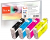 Peach Multi Pack, compatible with  Epson T1295, C13T12954010