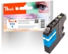 Peach Ink Cartridge cyan, compatible with  Brother LC-123C