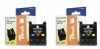 Peach Twin Pack Ink Cartridge colour, compatible  Epson T020C*2, C13T02040110
