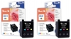 Peach Twin Pack Ink Cartridge colour, compatible  Epson T041C*2, C13T04104010