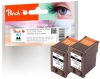 Peach Twin Pack Print-head black, compatible with  HP No. 27*2, C8727AE*2