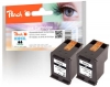 Peach dvigubas paketas, spausdinimo galvutė, juoda, suderinamas su  HP No. 301XL bk*2, D8J45AE