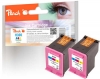 Peach dvigubas paketas, spausdinimo galvutė, spalvota, suderinamas su  HP No. 300 c*2, CC643EE*2