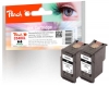Peach Twin Pack Ink Cartridge black compatible with  Canon PG-540XLBK*2, 5222B005