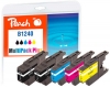 Peach Multi Pack Plus, compatible with  Brother LC-1240VALBP