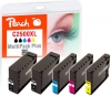 Peach kombinuotas paketas „Plus“ su mikroschema, suderinamas su  Canon PGI-2500XL, 9254B004