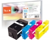 Peach Combi Pack compatible with  HP No. 934XL, No. 935XL, C2P23A, C2P24A, C2P25A, C2P26A
