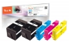 Peach Combi Pack Plus compatible with  HP No. 934XL, No. 935XL, C2P23A, C2P24A, C2P25A, C2P26A