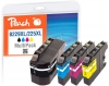 Peach Combi Pack, compatible with  Brother LC-229XLVALBP