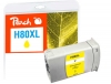 Peach rašalo kasetė, geltona, suderinama su  HP 80XL Y, C4848A