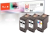 Peach Multi Pack Plus compatible with  Canon PG-545XL*2, CL-546XL, 8286B001*2, 8288B001