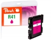 Peach rašalo kasetė, rausvai raudona, suderinama su  Ricoh GC41M, 405763