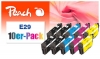 Peach Pack of 10 Ink Cartridges compatible with  Epson T2986, No. 29, C13T29864010