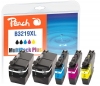 Peach Combi Pack Plus, compatible with  Brother LC-3219XL