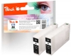 Peach Twin Pack Ink Cartridge black, compatible with  Epson No. 79 bk*2, C13T79114010*2