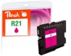 Peach rašalo kasetė, rausvai raudona, suderinama su  Ricoh GC21M, 405534