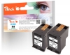 Peach dvigubas paketas, spausdinimo galvutės, juodos, suderinamos su  HP No. 303 BK*2, T6N02AE*2