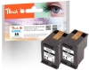 Peach dvigubas paketas, spausdinimo galvutės, juodos, suderinamos su  HP No. 303XL BK*2, T6N04AE*2