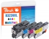 Peach Combi Pack, compatible with  Brother LC-3239XLVALP
