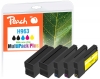 Peach Combi Pack Plus compatible with  HP No. 963, 6ZC70AE