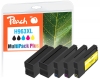 Peach Multi Pack Plus with chip compatible with  HP No. 963XL