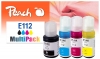 Peach Multi Pack, compatible with  Epson No. 112