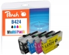 Multipack Peach, compatible avec  Brother LC-424VALP
