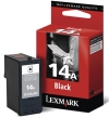 210613 - Cartucho de tinta original negro No. 14A, 18C2080E Lexmark