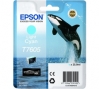211619 - Original Ink Cartridge light cyan T7605LC, C13T76054010 Epson