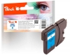 318581 - Peach rašalo kasetė, žalsvai mėlyna, suderinama su LC-980C, LC-1100C Brother