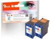 318741 - Peach Double Pack tête d'impression couleur, compatible avec No. 28*2, C8728AE*2 HP