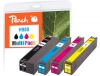 319106 - Peach Combi Pack compatible avec No. 980, D8J07A, D8J08A, D8J09A, D8J10A HP