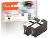 319235 - Peach Twin Pack Ink Cartridge black, compatible with No. 150XLBK*2, 14N1614E, 14N1636 Lexmark