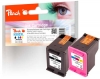 319617 - Peach Multipack compatible avec No. 302XL, F6U68AE, F6U67AE HP