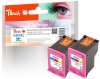 320042 - Peach Double Pack tête d'impression couleur, compatible avec No. 304XL C*2, N9K07AE*2 HP