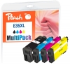 320264 - Peach Multipack compatible avec T3596, No. 35XL, C13T35964010 Epson
