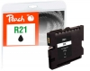 320555 - Peach Ink Cartridge black compatible with GC21K, 405532 Ricoh