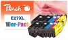 320706 - Peach Pack de 10, compatible avec T2716, No. 27XL, C13T27164010*2 Epson