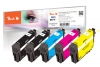 322031 - Peach Ink Cartridge black, compatible with No. 604 Epson