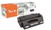 110204 - Peach Toner Module black, high-capacity, compatible with No. 53X BK, Q7553X HP