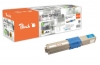 110606 - Peach Toner Cartridge cyan, compatible with 44469706 OKI