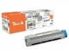 112158 - Peach Toner Cartridge black, compatible with 46507508 OKI
