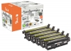 112233 - Peach Spar Pack Plus Tonermodule kompatibel zu No. 650A, CE270A*2, CE271A, CE272A, CE273A HP
