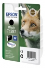 210555 - Original Ink Cartridge black T1281 bk, C13T12814011 Epson