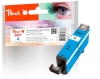 313925 - Peach Ink Cartridge cyan, compatible with CLI-521C, 2934B001 Canon